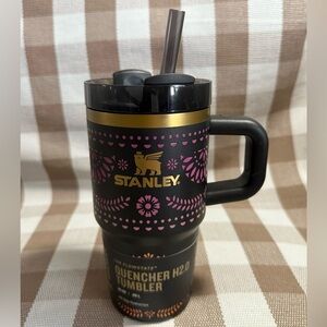 Stanley Quencher Tumbler 20 oz - Dia De Los Muertos Midnight Brand New